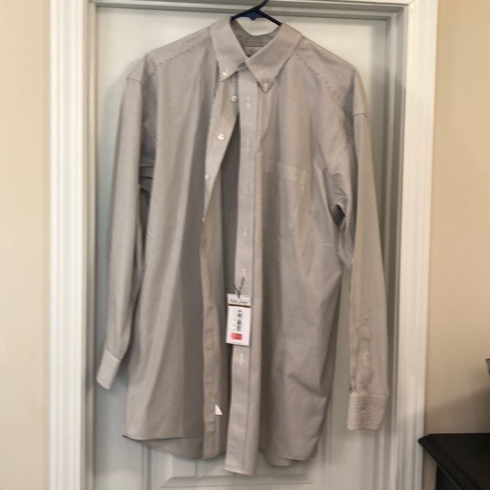 Roundtree & Yorke Gold Label dress shirt 16 33